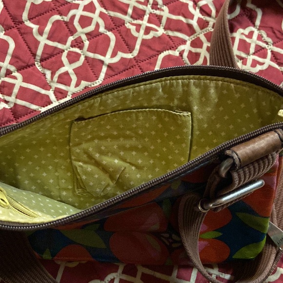 Fossil Key-Per crossbody purse. Super cute & in great shape! - Picture 8 of 9